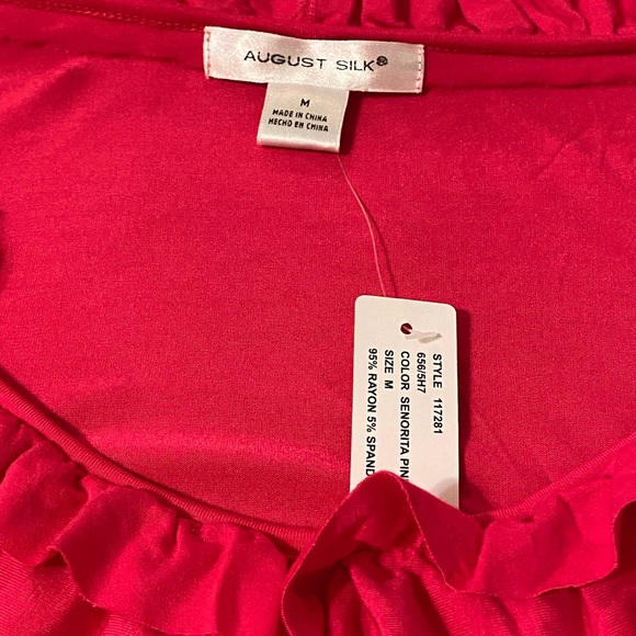 August Silk Top Size M - Picture 5 of 7